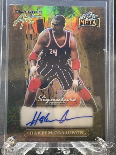 Eminence Hakeem Olajuwon Auto 直筆サイン 2024 Leaf Sports Heroes HAKEEM OLAJUWON Auto Autograph