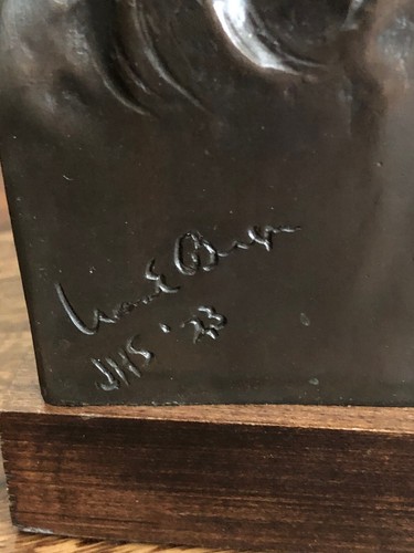 Benjamin Franklin Bronze Bust Warren E. Burger