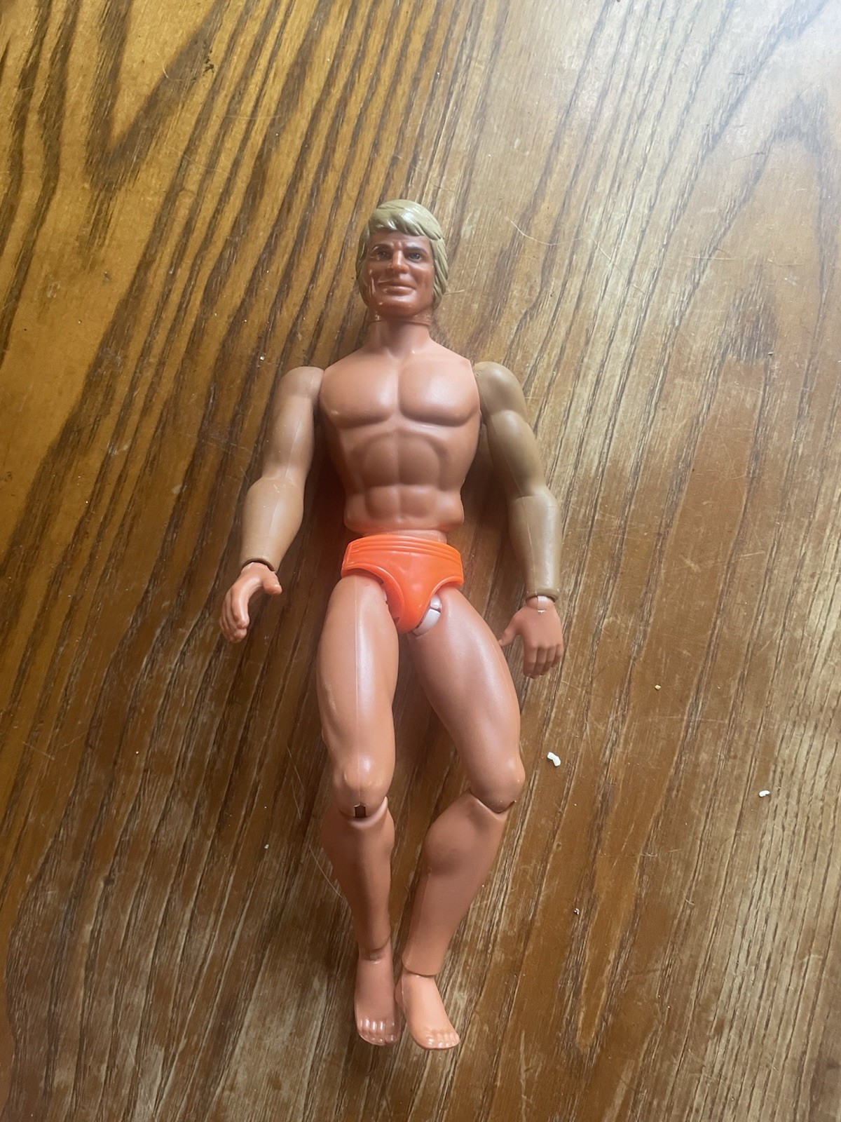 Big Jim Doll 1971 Vintage Action Figure Working Arm Karate Chop  Mattel