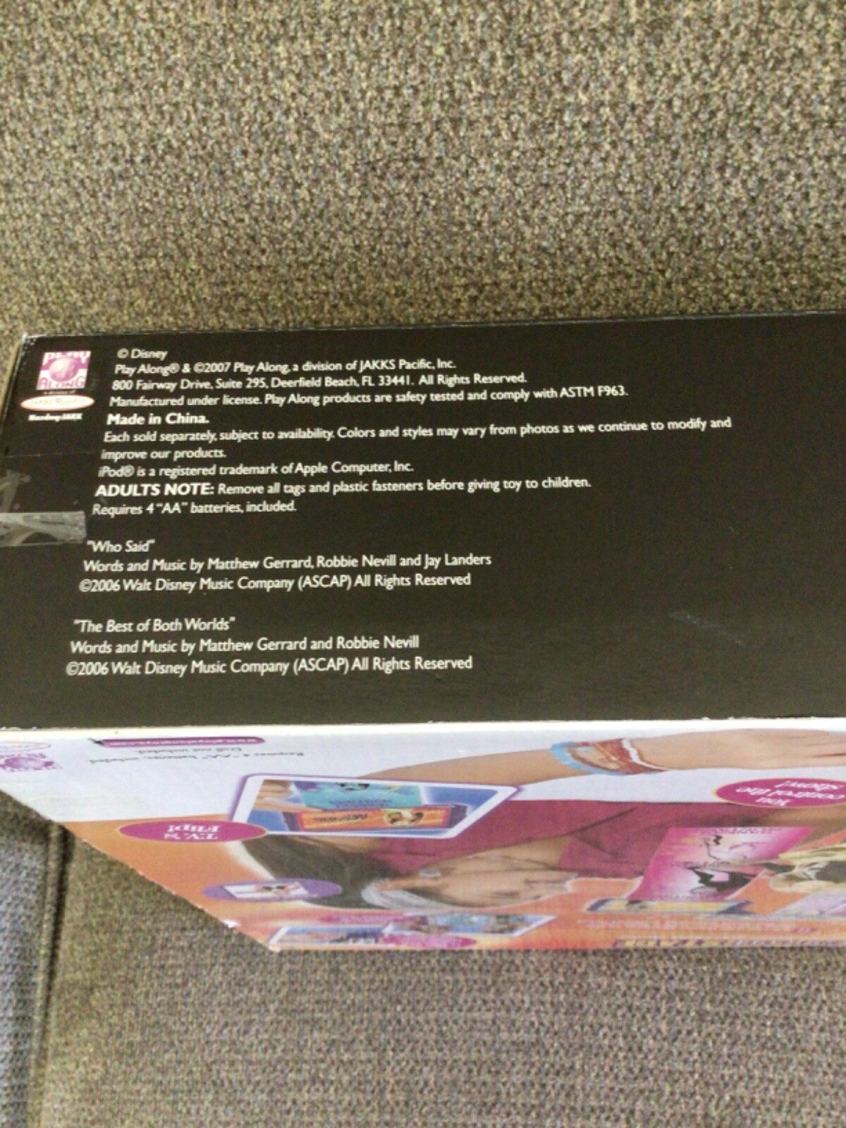 Disney Hannah Montana Concert Stage Doll Barbie Type PlaySet NEW
