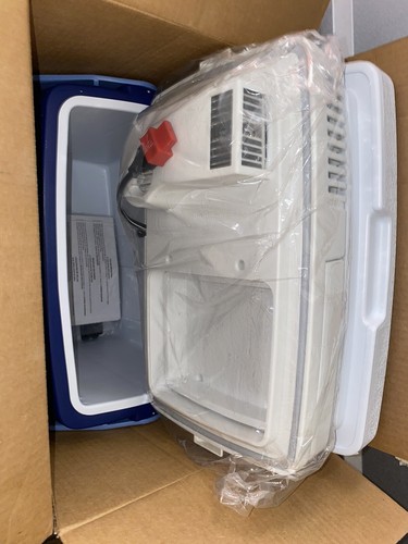 Coleman Portable Electric Cooler Heater Car Plug In 12V 16 Qt Vintage Never Used