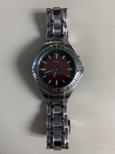 Fossil Kaleido Mens Watch AM3540 Red 