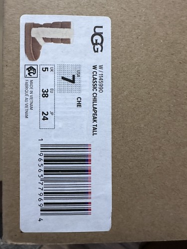 Pre-owned Ugg Classic Chillapeak Tall Chestnut Suede Women's Boots Size Us 7/uk 5 Nwb In Brown