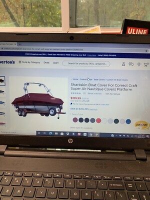 1999 Correct Craft Super Air Nautique Burgandy Cover s Platform (353-FA2)