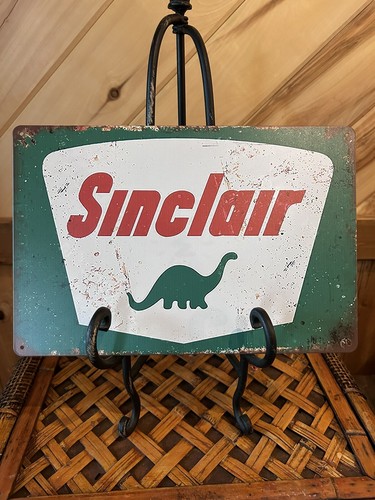 Company 8"x12" Tin Sign Distressed Look
