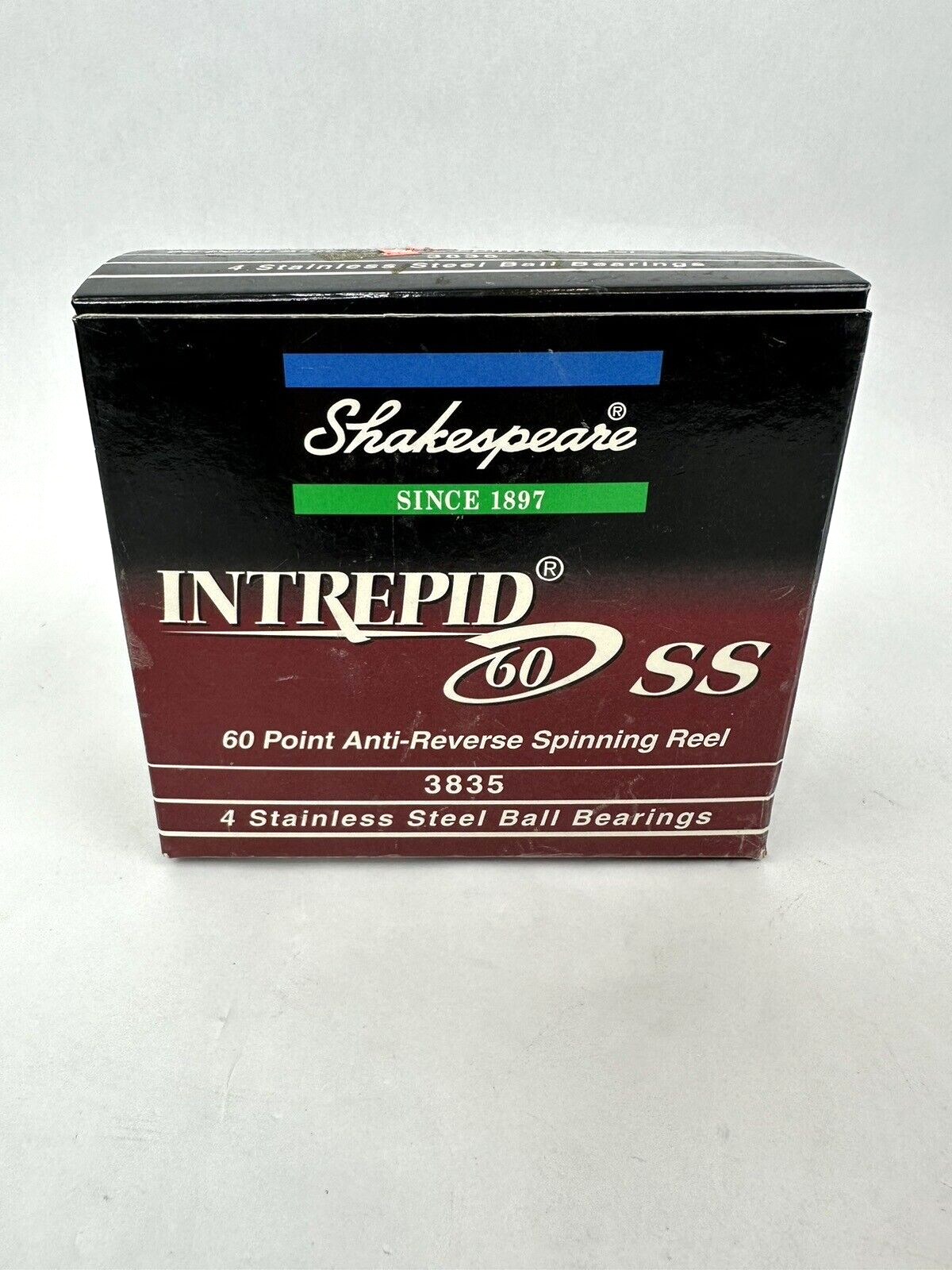 Shakespeare Intrepid 60 SS Fishing Reel 3835  Open Face Spinning Reel NEW