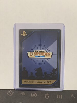 Playstation E3 Experience 2016 Rare Card 037