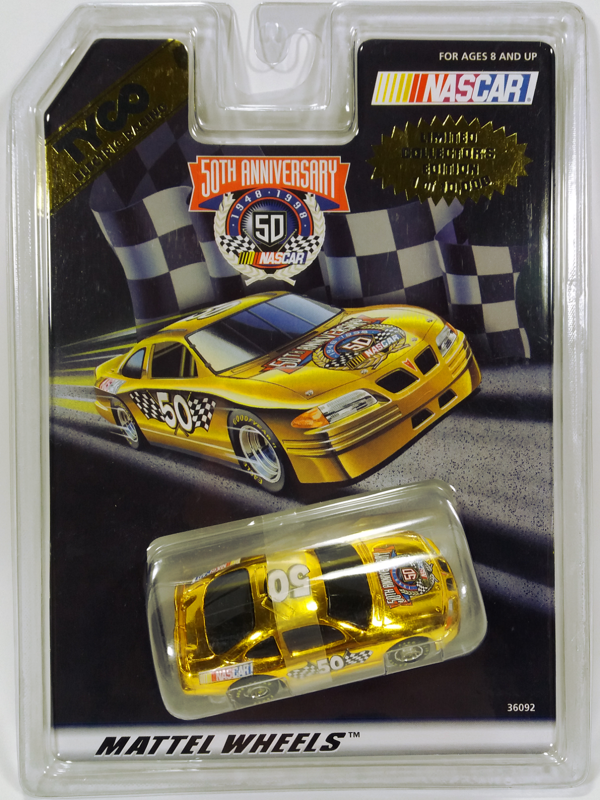 希少TYCO NASCAR HO Vintage TYCO NASCAR Super Sound Electric Slot Car 1998 *See