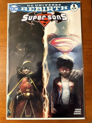 DC Universe Rebirth Super Sons #1 Batman Superman Fransisco Mattina Exclusive NM