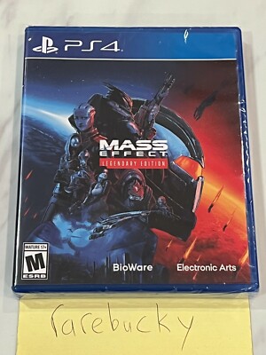 Mass Effect Legendary Edition (Playstation 4 PS4) NEW SEALED Y-FOLD MINT!