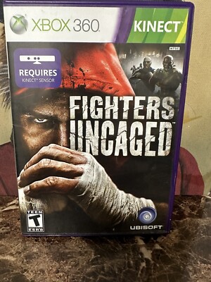 Fighters Uncaged (Microsoft Xbox 360, 2010) Good Condition CIB