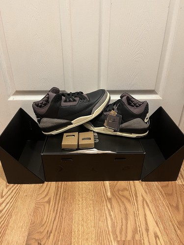 Pre-owned Jordan A Ma Maniére X Air  3 Retro “while You Were Sleeping” (size 13.5w/12m) In Black