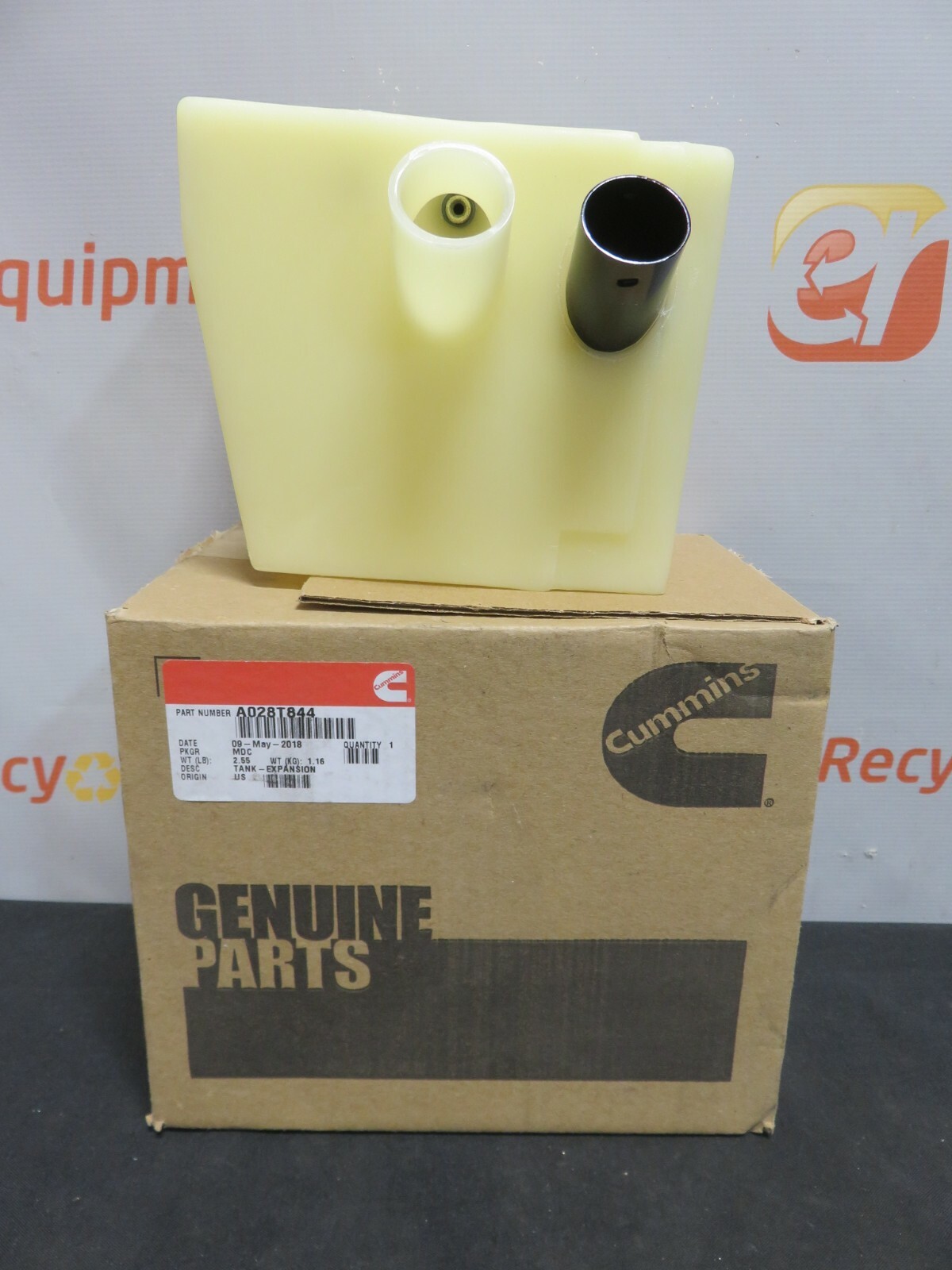 Onan Cummins A028t844 Rv Generator Diesel Coolant Recovery Expansion Tank New New A028t844 for