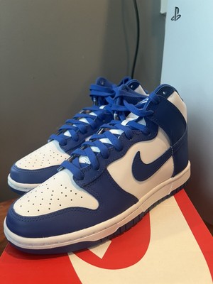 Size 6 - Nike Dunk HI Retro - Game Royal - 2021 - DD1399-102