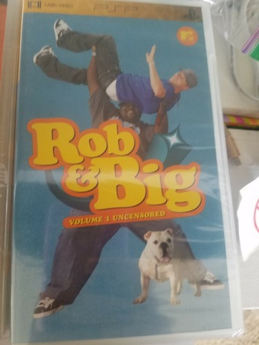 Rob and Big Vol. 1 And 2 UNCENSORED Sony PSP UMD Video NEW-