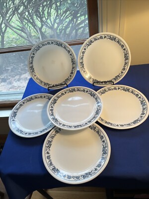 Corelle Old Towne BlueSalad/Luncheon Plates 6.5''  (Set of 6)