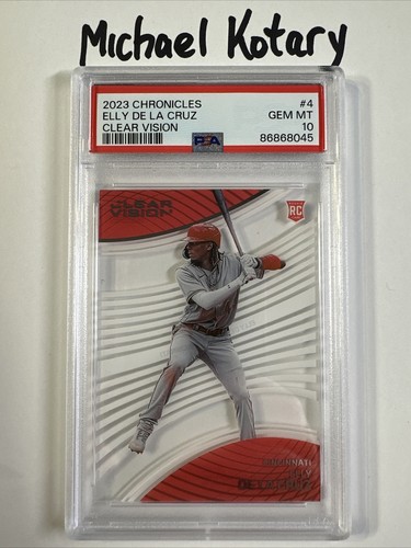 Elly De La Cruz MLB エリーデラクルーズ　PSA10 PSA 10 Elly De La Cruz RC Rookie #141 2024 Topps Baseball
