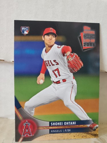 レア 大谷翔平 topps national baseball day card Shohei Ohtani 2024 Topps National Trading Card Day Card