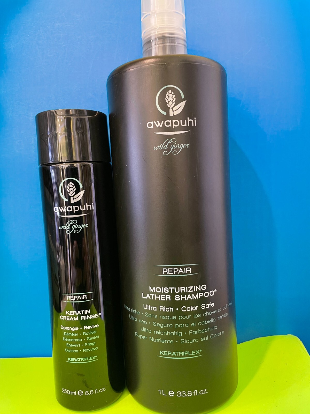 Paul Mitchell Awapuhi Wild Ginger Moisturizing Lather Shampoo & Cream Rinse