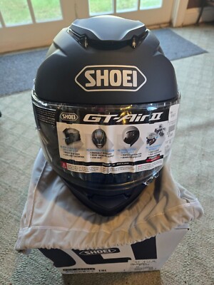 New with Tags Shoei GT-Air II Helmet Matte Black XL