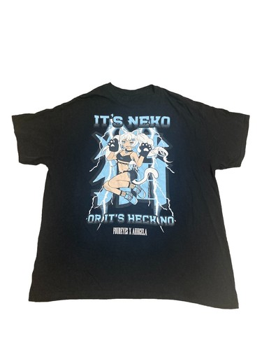 lynch. NEKOS Tシャツ　ＸＬ Next Level Black Wolf Wing w/ Grey Flag T-Shirt (NL6210)