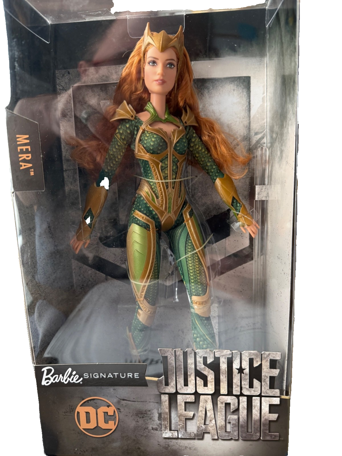 Mattel Barbie Signature Series DC Justice League Movie Mera Doll