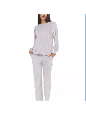 

CHRISTIAN SIRIANO Женская пижама New York Silver Top с прямыми штанинами, Серебряный