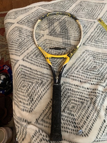 Prince Gravity Ti Force 3 Oversize Graphite Titanium Alloy Tennis Racquet w/case