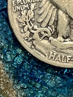 SEMI KEY DATE  1938-D WALKING LIBERTY SILVER HALF DOLLAR
