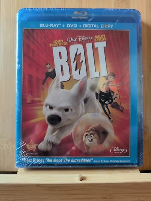 Bolt (Blu-ray Disc, 2009, With DisneyFile) Brand New Sealed! 