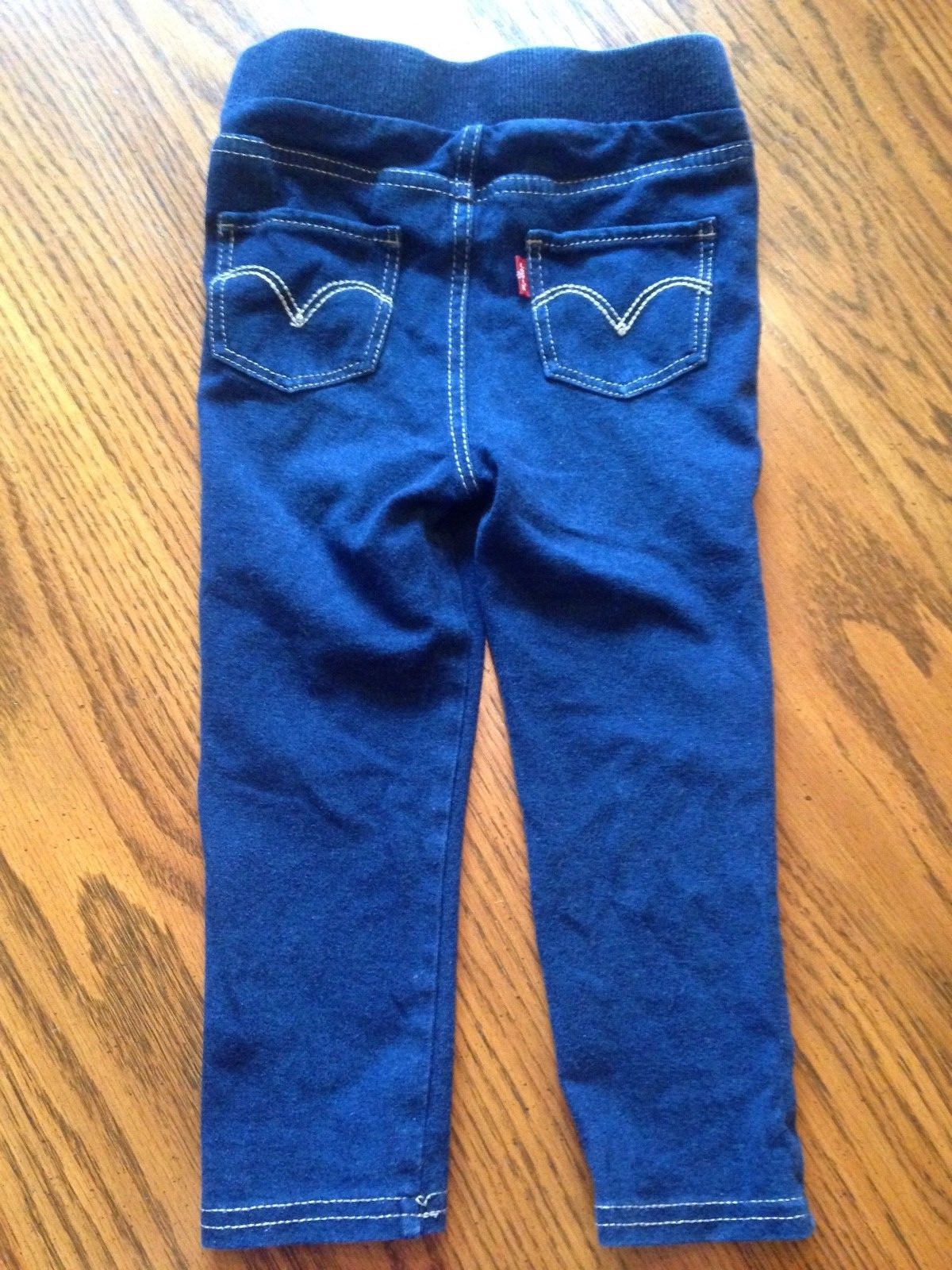 Levi's-Baby Girls Indigo Knit Legging Size 24 Months