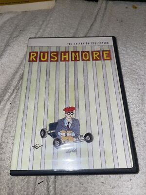 Rushmore (The Criterion Collection) DVD Wes Anderson w/insert & map