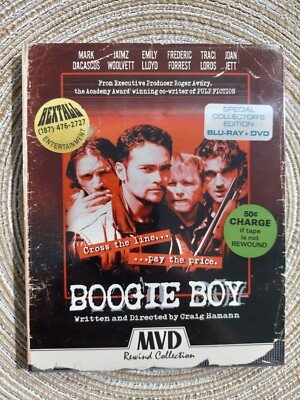 Boogie Boy Blu-ray Wit Slipcover Mark Dacascos Brand New Sealed