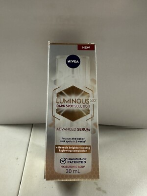 NEW! NIVEA LUMINOUS 630 Dark Spot Solution Advanced Serum 30ML