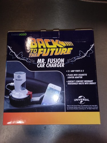 Back to the Future Mr. Fusion Car Charger USB New Prop Replica
