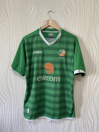 IRELAND アイルランド Umbro ユニフォーム　2003-2004 IRELAND 2003 2004 HOME FOOTBALL SHIRT SOCCER JERSEY UMBRO sz