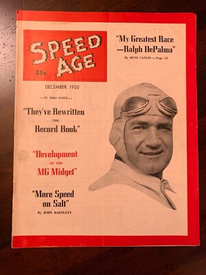 Speed Age December 1950 Edition Automotive Magazine