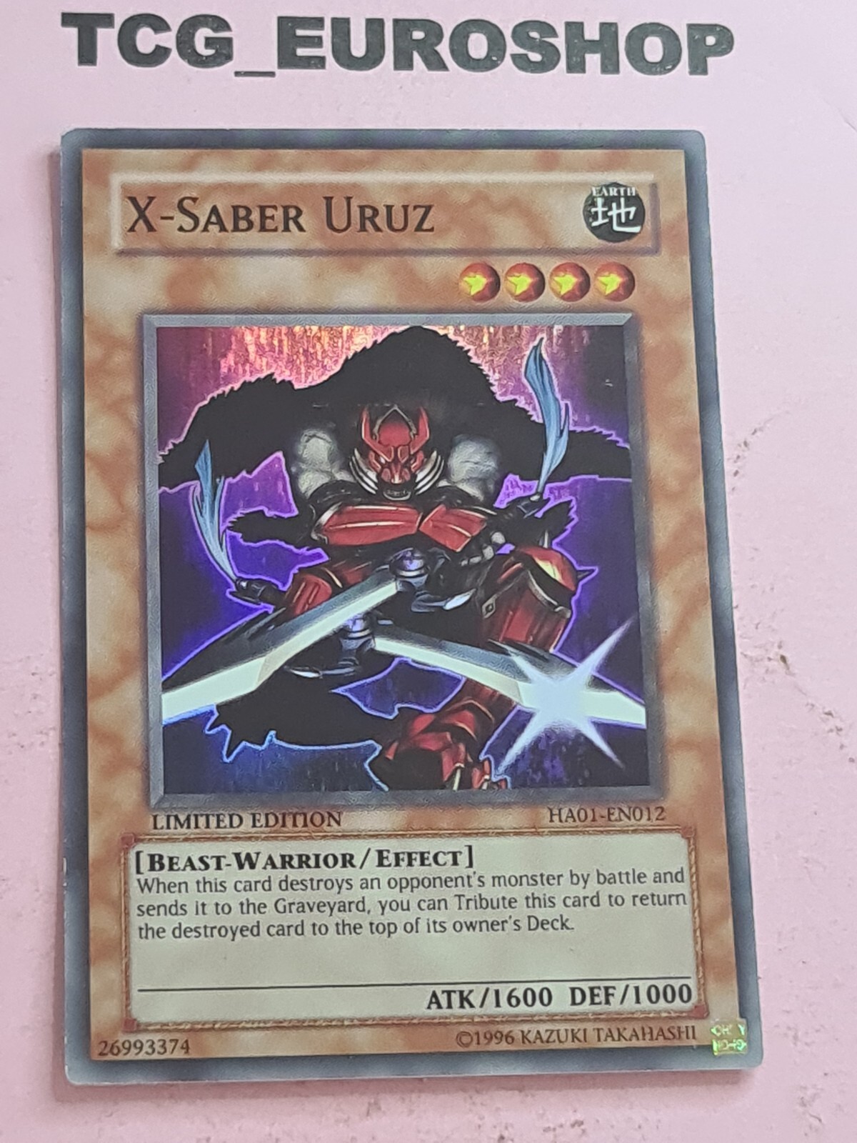 ★☆yu☆★ X-SABER URUZ ○ YUGIOH ○ HA01 ○ 2009 ○ ENGLISH ○ SUPER
