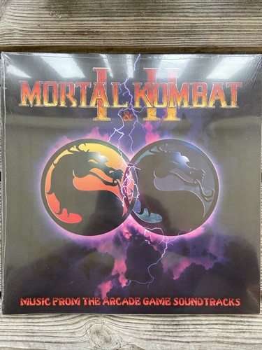 *SEALED* MORTAL KOMBAT 1 & 2 Arcade Vinyl Record Soundtrack Sold Out Limited 500