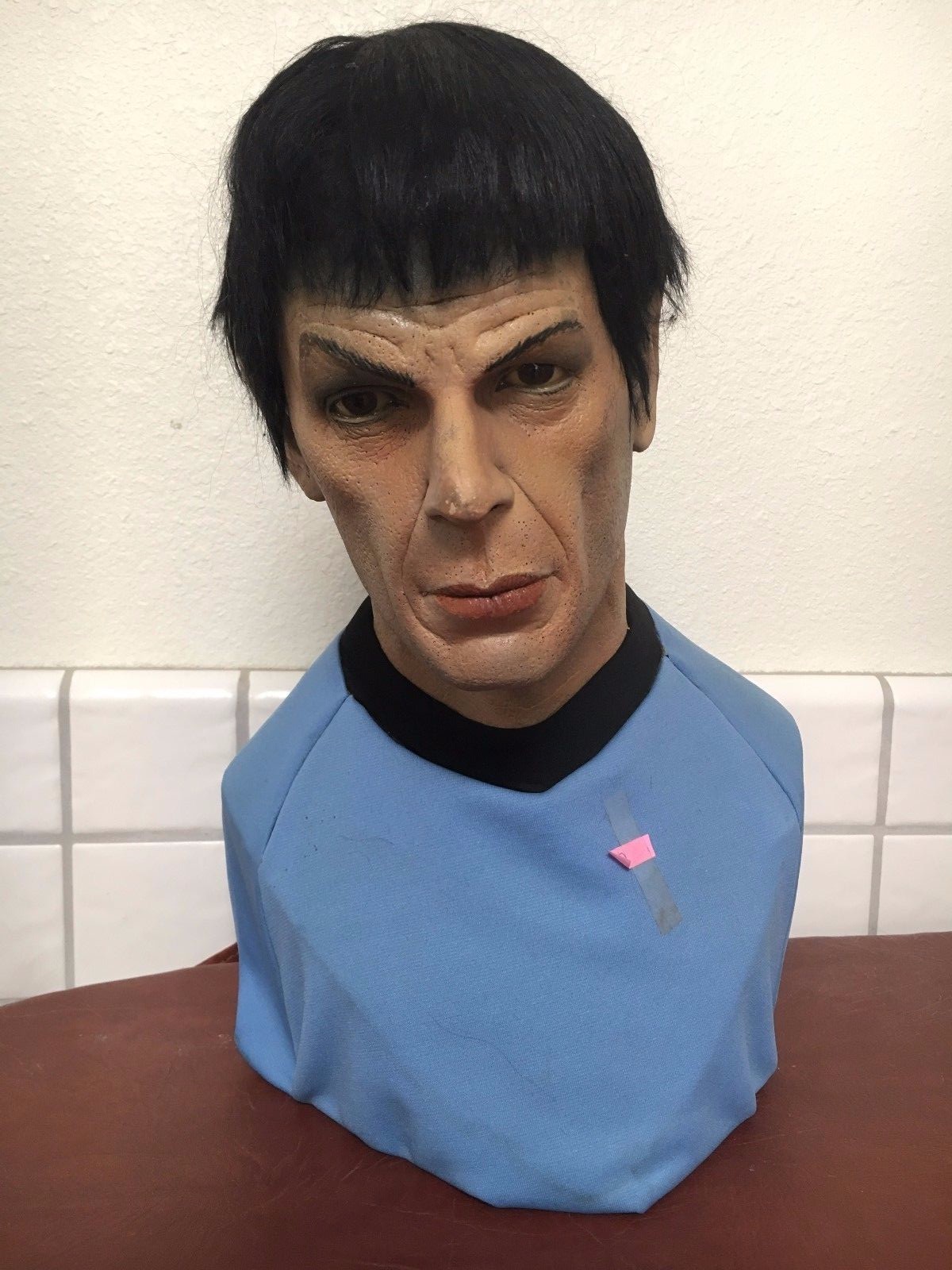Star Trek Spock Bust Prototype Hand Signed By Mario Chiodo of Illusive Concepts