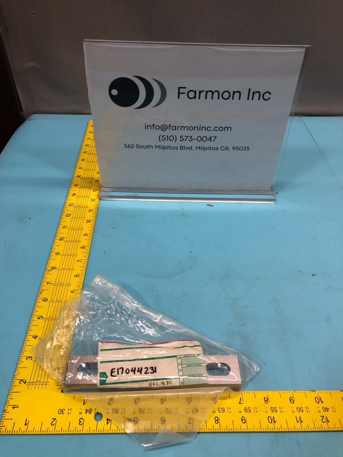 Varian E17044231 RIM, PIPE CLAMP BASE 3, 160020