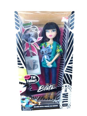 NOS MGA Entertainment Bratz In the Wild Jade with Koala Taller Doll New in Box