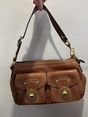 Coach Suede Accessory Pouch Bag Purple Tassel Zip 416 | eBay