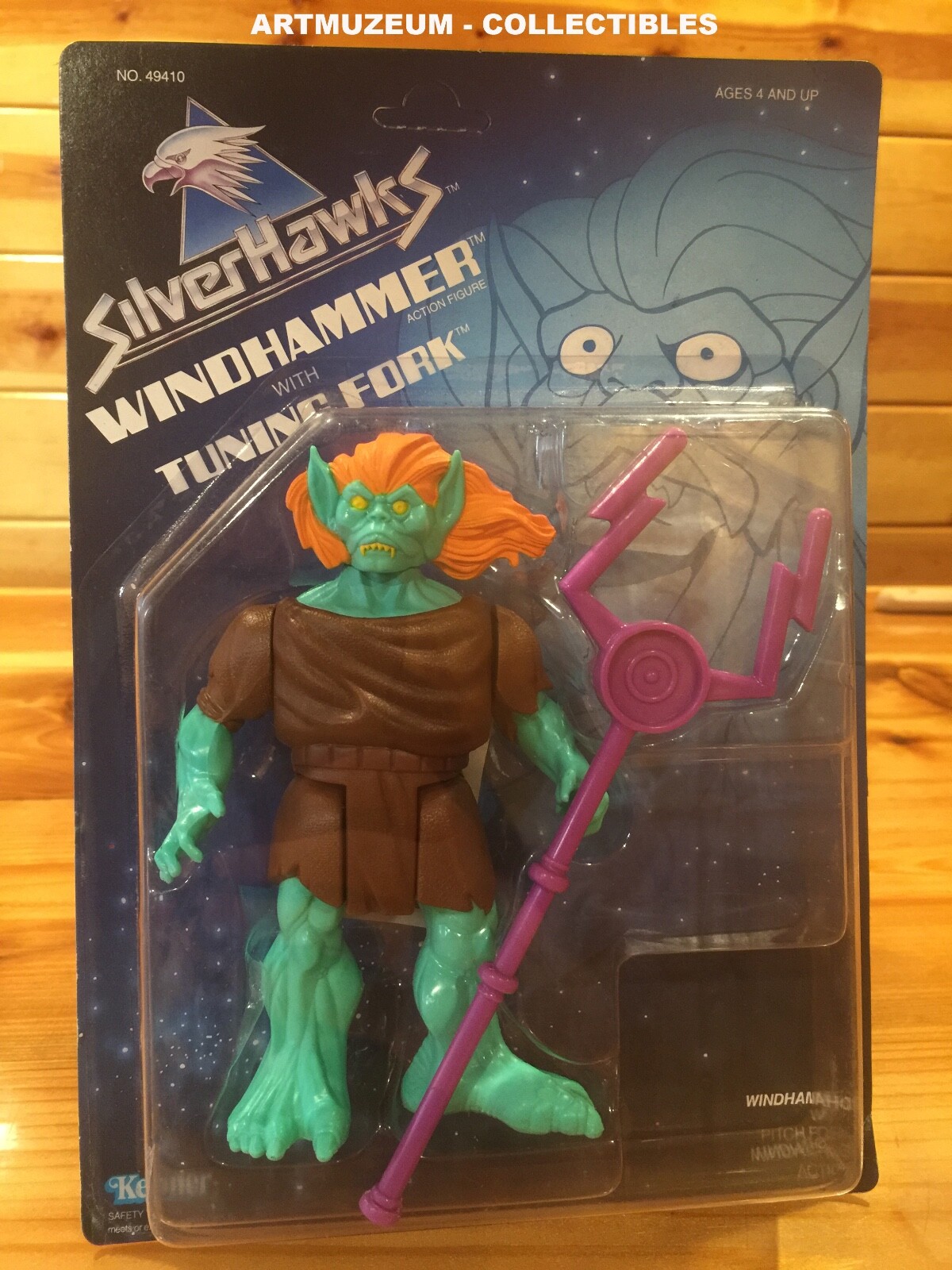 Silverhawks Windhammer with Tuning Fork FACTORY SEALED Silverhawks Windhammer with Tuning Fork FACTORY SEALED