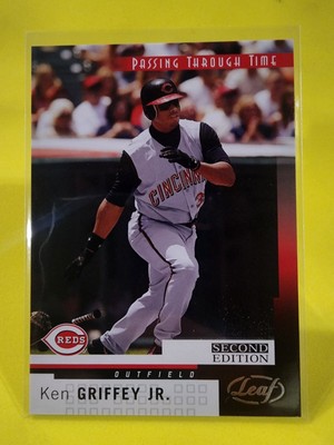 2004 Leaf Second Edition #268 Ken Griffey Jr. Passing through Time- Reds