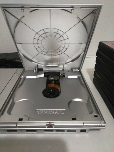 Sony PlayStation 2 Silver Slim Bundle: Controller, 6 Games + Memory Card