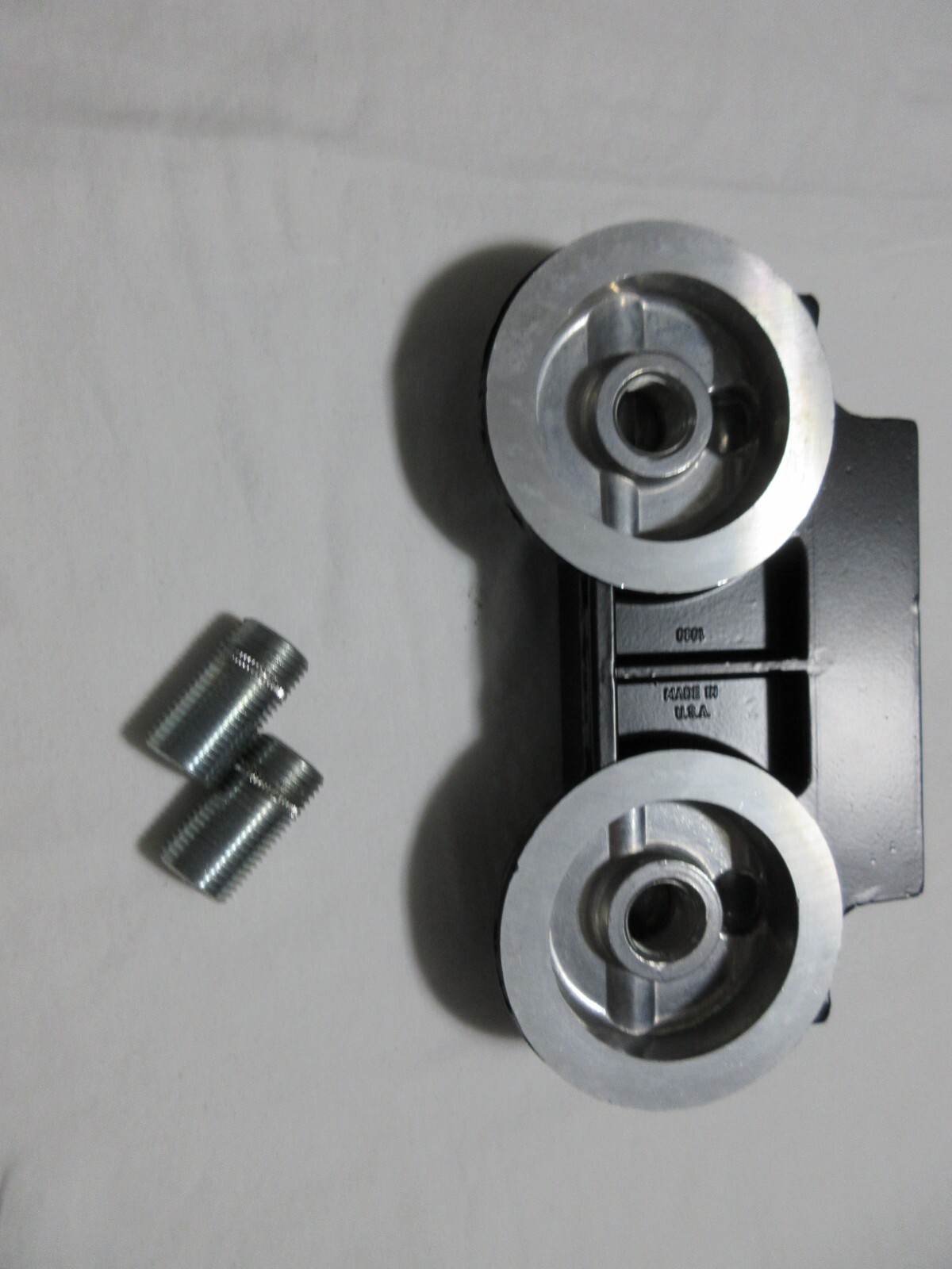 Dual remote oil filter mount