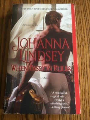 When Passion Rules By Johanna Lindsey Paperback Book With Stepback Cover