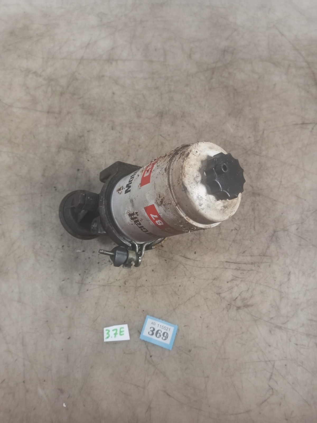 FORD TRANSIT 2.5 DIESEL FILTER AND BRACKET 7176311 #37E.369