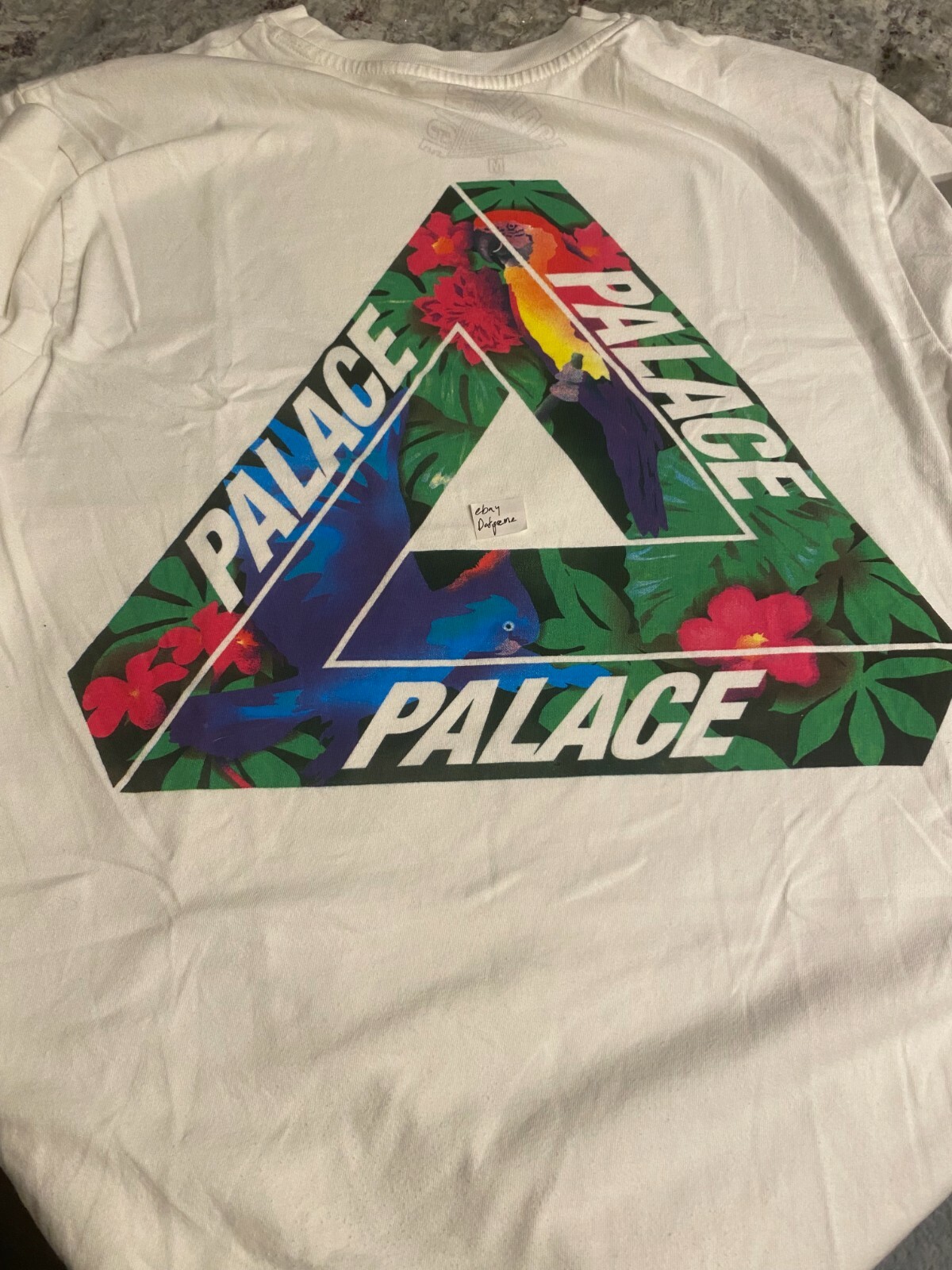 PALACE Skateboards Tri Ferg T Tee Shirt Floral USED